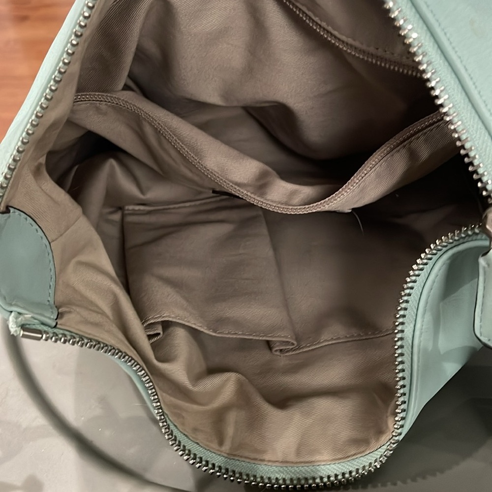 Mint Green Coach Legacy Leather Courtenay Crossbody Handbag Purse - Picture 2 of 6